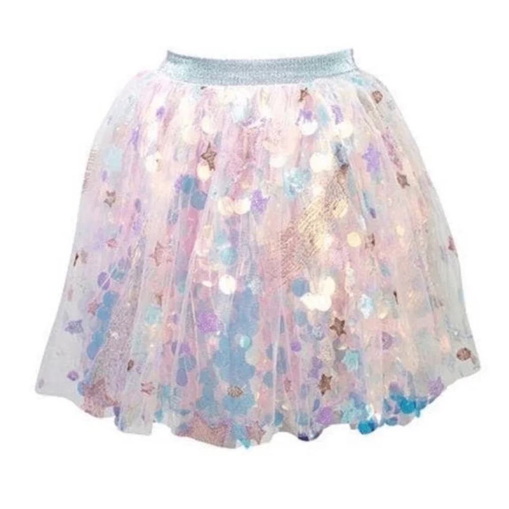 Lola + The Boys Sparkling PAILLETTE STARS TUTU skirt